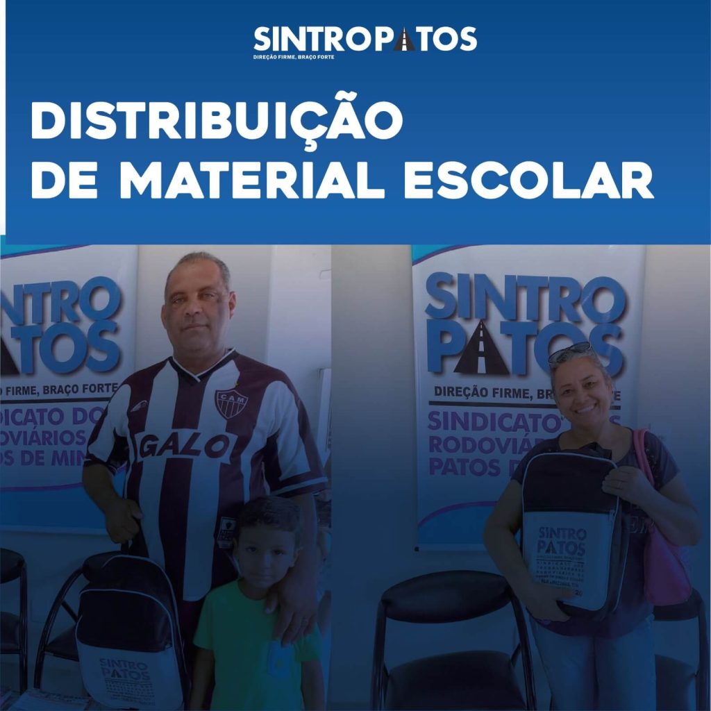 Distruibuição de Material Escolar